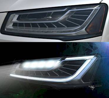 Audi Matrix LED-Scheinwerfer