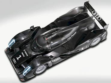 Audi R18 mit LED Vollscheinwerfern