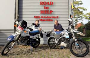 Biker helfen