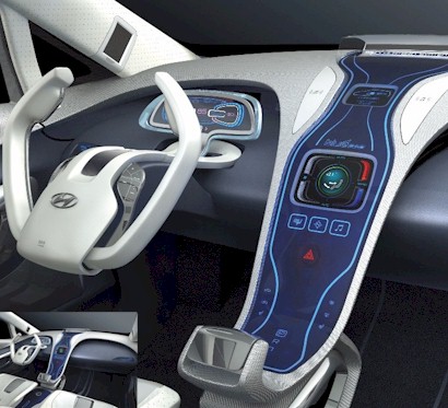 BLUE WILL, Vollhybrid-Fahrzeug mit Oled Display, LED-Tagfahrleuchten, LED-Panels und Solarzellen, led news
