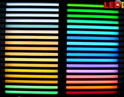 Light bar,  Blue - Red