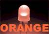 Orangene LEDS