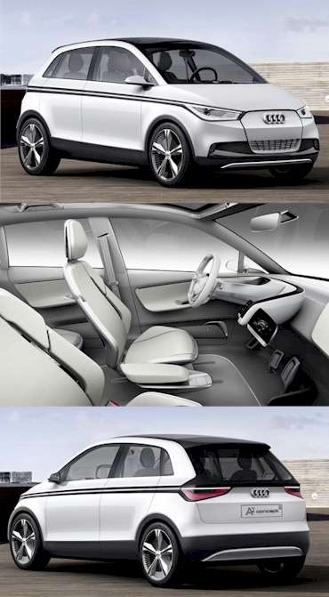 Audi A2 Licht concept