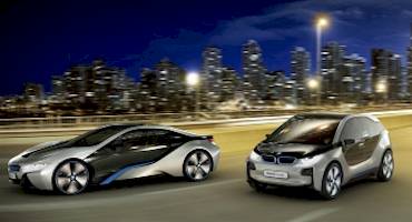 BMW i3 und i8 Concept mit LED Technik