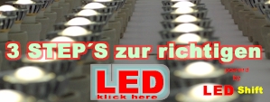 3 step´s zur richtigen LED